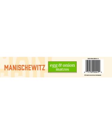 Manischewitz Matzos  Egg & Onion  10 oz - Buy Online on SooperMarket.com