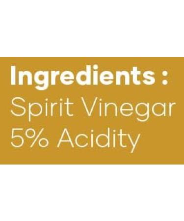 Chiquo White Spirit Vinegar 5 Litres - Multi-Purpose - Suitable for Cooking | Pickling | Marinating | Cleaning | Baking 5.00 l (Pack of 1) - Buy Online on SooperMarket.com