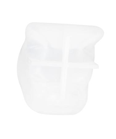 STOBOK Silicone Casting Mold Resin Diy Silicone Mold Silicone Mould Molds Epoxy White Modeling Ornaments White Size 1