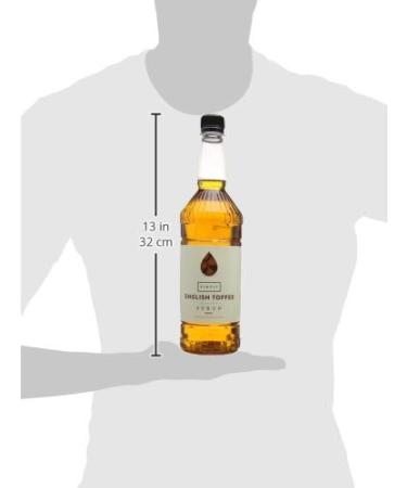 Simply English Toffee Syrup 1 Litre - Buy Online on SooperMarket.com