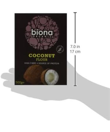 Biona Organic Coconut Flour 500g - Buy Online on SooperMarket.com