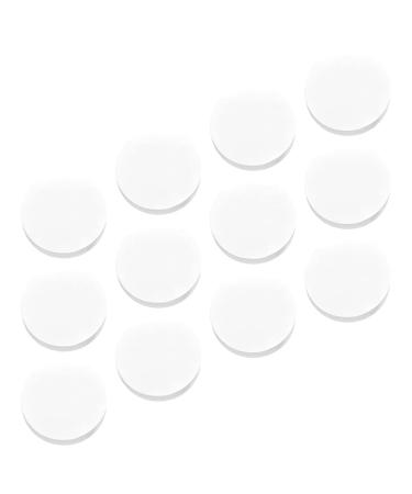 HEMOTON 500pcs Leak-Proof Sealing Paper Bottle Sealing Papers Coffee Strainer Paper Filter Paper Replacement Sealer Machine Disposable Cup Lid Sealer Filling Travel White Tea Cup re-usable 11.5X11.5X0.05CM