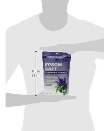 Relief MD Epsom Salt Lavender Scented 3 Pack - Soothing Muscle Relaxation - Buy Online on SooperMarket.com