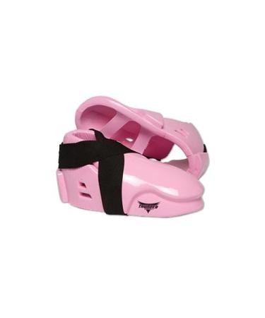 Pro Force Thunder Double Layered Kicks Karate Sparring Shoes Pink Child Small (Foot: 7 1/2")
