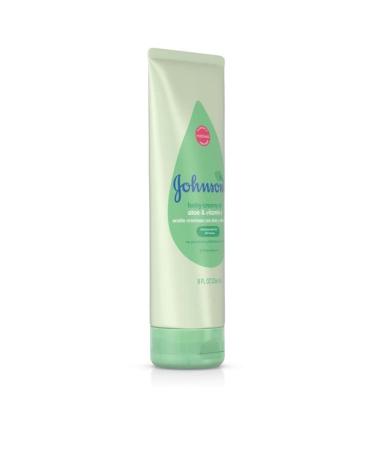 Johnson's Baby Creamy Oil Aloe & Vitamin E 8oz (Pack of 6) - Moisturizing Baby Oil - Buy Online on SooperMarket.com