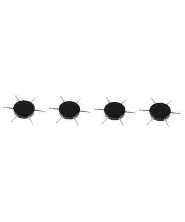 minkissy 4pcs Nail Art Drill Pen Crystal Nail Art Pen Dotting Pen Tool Gemstone Nail Art Tool Mandala Rock Painting Tools Nail Tool Dotting Tools for Nails Acrylic Describe Multifunction 6.9x6.9cmx4pcs Blackx4pcs