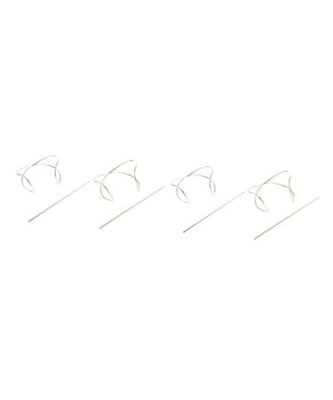 FOMIYES 4 Sets Hair Accessories Cosplay Bun Holder Wedding Tiara Bun Hair Chopstick Hair Accessory for Women Hair Pin Stick Women Hair Cuff Girl Zinc Alloy Women's Hair up
