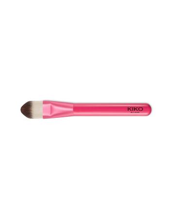 KIKO Milano Smart Foundation Brush 101 | Flat brush for liquid or cream foundation synthetic bristles