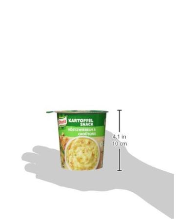 Buy Knorr Snack Bar Mashed Potatoes with Roast Onions & Croutons - Pack of 8 (8 x 53g) | International Shipping Available - Buy Online on SooperMarket.com