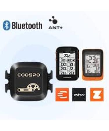 COOSPO Bluetooth Ant+ Bike Speed & Cadence Sensor - IP67 Waterproof Compatible with Zwift Rouvy Kinomap & More (BK467) - Buy Online on SooperMarket.com