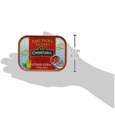 Connetable Anchovies in olive oil 100g - Pack of 3 - Buy Online on SooperMarket.com