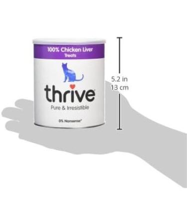 thrive Cat 100% Chicken Liver Cat Treats - MaxiTube - Buy Online on SooperMarket.com