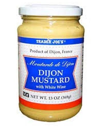 Trader Joe's Dijon Mustard with White Wine 13 oz (Pack of 2)