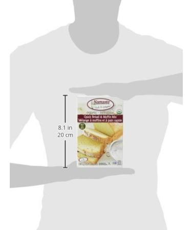 Namaste Foods Organic Gluten Free Quick Bread & Muffin Mix - 16oz | Allergen-Free & Healthy Baking - Buy Online on SooperMarket.com