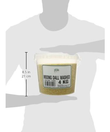 White Pearl Moong Dall Washed 4 kg - Buy Online on SooperMarket.com
