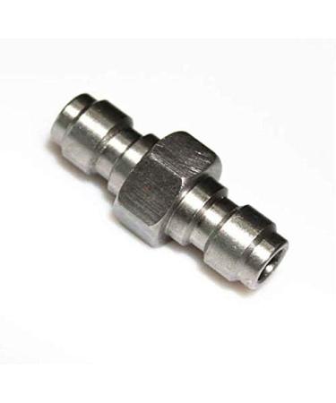 HPDAVV Stainless Steel Double Male Quick-Disconnect Coupling Adaptor for PCP Air Gun | 8mm Male QC | Paintball & Airsoft | 1pc & 3pcs Options - Buy Online on SooperMarket.com