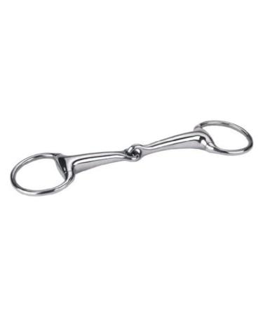 Kerbl 32177/1 Loose Ring Snaffle Olive Head 13.5cm packed Width 13.5 cm