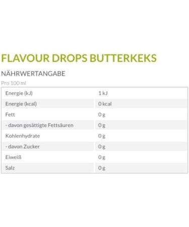 Borchers Flavor Drops Butter Biscuits - 0 Calories Liquid Sweetener for Cooking & Baking - 30ml | International Shipping Available - Buy Online on SooperMarket.com