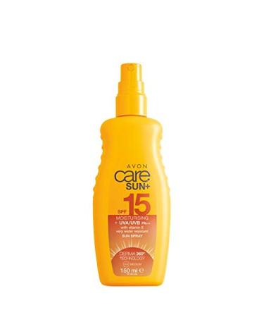 AVON Care Sun+ Moisturizing Sunscreen Spray SPF 15 *NEW*OVP*