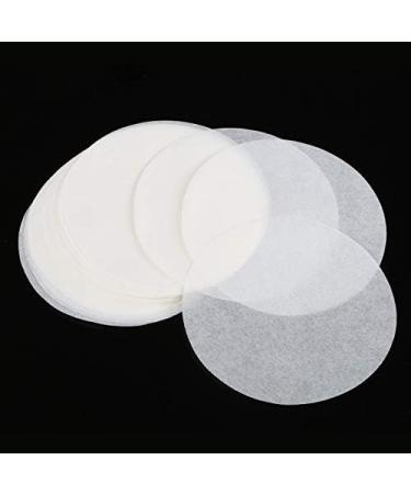 500 Pack Restaurant-Grade Non-Stick Hamburger Patty Paper | Round Wax Paper 4.25'' Dia | GWHOLE - Buy Online on SooperMarket.com