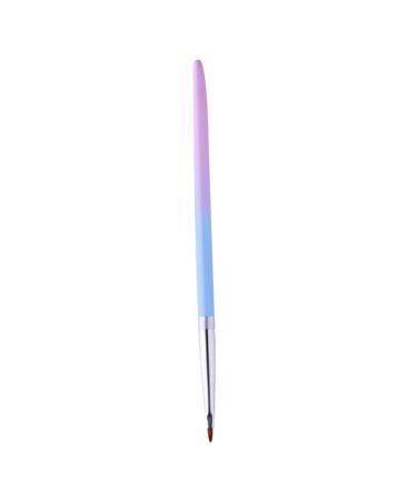 FOMIYES 1pc Fingernail Brush Nail Painting Pens Acrylic Painting Brush Nail Pen Nail Dotting Pen Finger Nail Brushs Nail Blending Brush Manicure Brush Nail Design Pen Mix Manicure Tools 16.6*1cm Picture 3