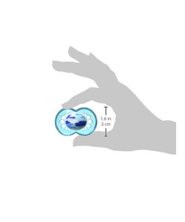 MAM Original Baby Pacifier | Nipple Shape for Healthy Oral Development | Sterilizer Case | 16+ Months | Camo Boy - Buy Online on SooperMarket.com