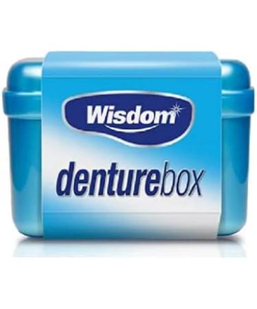 Wisdom Denture Box Storage Container - Assorted Colors | Denture Case for Daily Care - Buy Online on SooperMarket.com