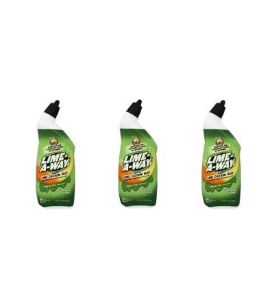 Lime-A-Way Liquid Toilet Bowl Cleaner, 24 fl oz Bottle, Removes Lime Calcium Rust