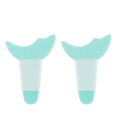 2023 Silicone Eyeliner Stencils Wing Tips Marscara Mask Lipstick Tool Drawing Wearing Applicator Cream Aid Resusable M Face C9F7 Blue Size