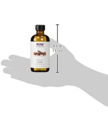 Now Foods Clove Essential Oil 4 fl oz - Pure & Natural Aromatherapy - Buy Online on SooperMarket.com