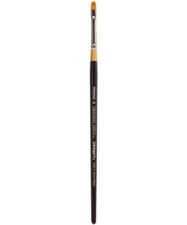 KINGART 9510 Short Filbert Paintbrush Set - Premium Golden Taklon Brushes - Set of 5 - Buy Online on SooperMarket.com