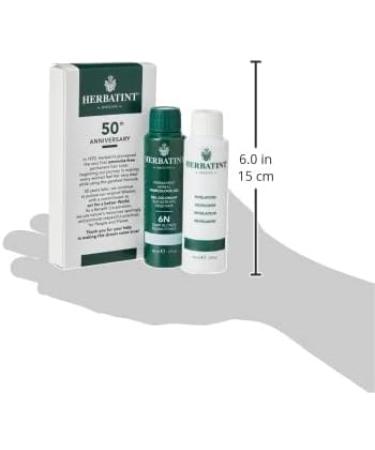 Herbatint 6N Dark Blonde Hair Dye - Natural Permanent Hair Color - Buy Online on SooperMarket.com