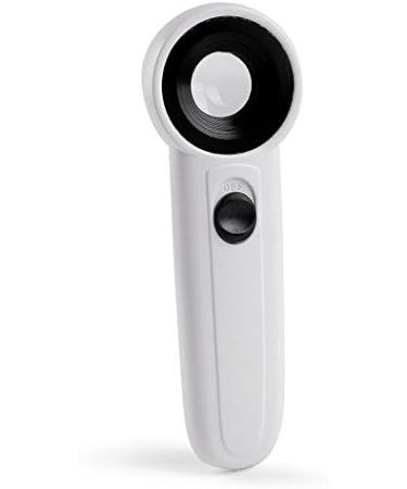 LED Lighted Slide out Illuminated Portable 40X Jewelers Loupe Magnifier - with LED Magnifying Eye Loop Stand - Buy Online on SooperMarket.com