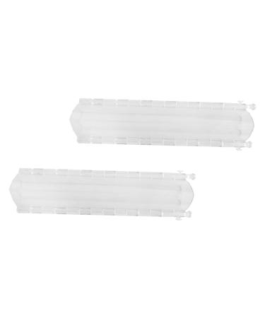 SUPVOX 2pcs Stereotypes for Growth Forming Design Transparent Accessories Vegetable Heart Growing Tools