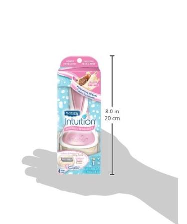 Schick Intuition Advanced Moisturizing Womens Razor with Shea Butter - 1 Handle + 2 Refills - Buy Online on SooperMarket.com