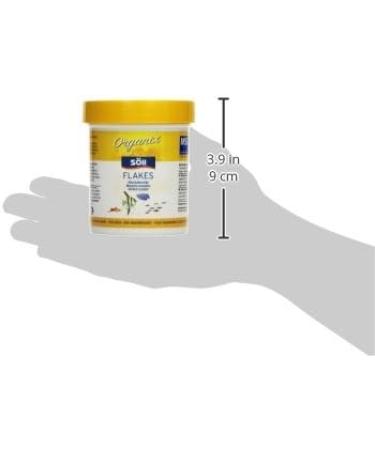 S ll 16133 Organix Flakes - Premium Aquarium Food for Ornamental Fish | 130ml Flake Food | International Shipping Available - Buy Online on SooperMarket.com