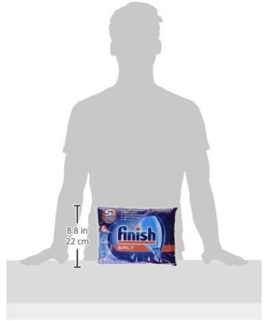 Finish Dishwasher Salt 5 kg - Unscented | Pack of 1 | Effective Water Softener - Buy Online on SooperMarket.com