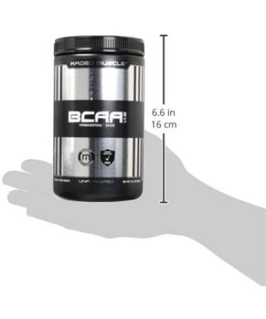 KAGED MUSCLE Fermented BCAA Powder | Vegan, Non-GMO, 72 Servings | Plant-Based Amino Acids for Protein Synthesis - Buy Online on SooperMarket.com