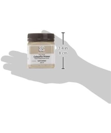 Colourfix Soft Umber Sanded Pastel Grounds - 250ml (8.5oz) Jar - Buy Online on SooperMarket.com