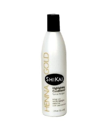 Shikai - Henna Gold Highlighting Conditioner  Brings Out Highlights & Shine  Adds Luxurious Body  Plant-Based Formula with Non-Coloring Henna (Fragrance  12 Ounces) 12 Fl Oz (Pack of 1)