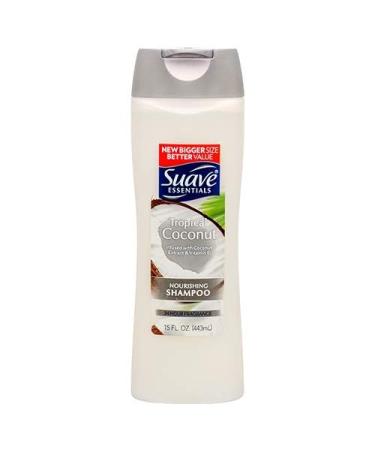 Suave New 381380 Shampoo Tropical Coconut 15 Oz (6-Pack) Shampoo Cheap Wholesale Discount Bulk Health & Beauty Shampoo Cup
