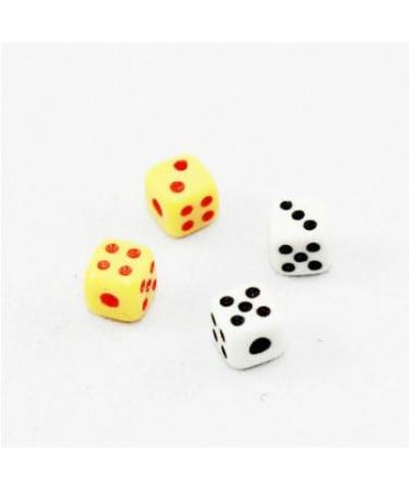 SmartDealsPro 100 Assorted Mini Dice Set - 1/5 5mm D6 Game Dice - Buy Online on SooperMarket.com