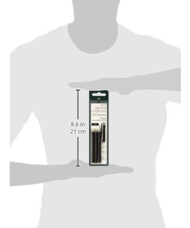 Faber-Castel FC129997 Pitt Compressed Charcoal Sticks (3 Pack) - Buy Online on SooperMarket.com