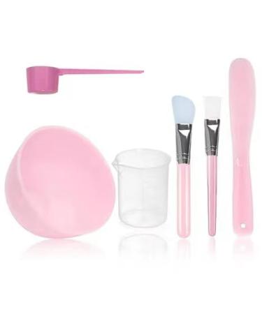 Face Mask Mixing Bowl Set. with Silicone Facial Mask Bowls Silicone Face Mask Brush Applicator Premium Soft Face Brushes Mask Spatula Measuring cup and Measuring Scoop
