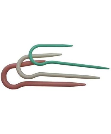 6.5 Clover U-Cable Stitch Holders - Convenient 2.1 Length x 0.5 Width - Essential Knitting Tool - Buy Online on SooperMarket.com