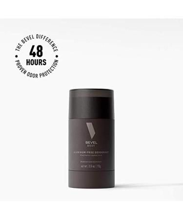 Bevel Men's Aluminum-Free Deodorant - 48+ Hour Protection, No Streaks, 2.5 oz - Buy Online on SooperMarket.com