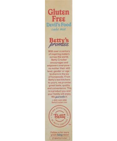 Betty Crocker Gluten Free Devil's Food Cake Mix 425 Gram Box - Buy Online on SooperMarket.com