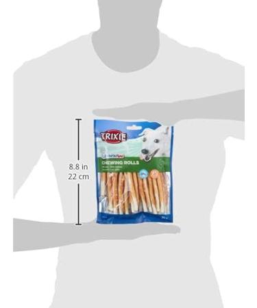 Trixie Rabbit Ears & Gluten-Free Chicken Chewing Rolls - Premium Dog Treats (500g 240g) | International Shipping Available - Buy Online on SooperMarket.com