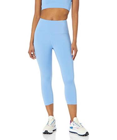 Amazon Essentials Women's High Rise Capri Active Sculpt Legging Large French Blue