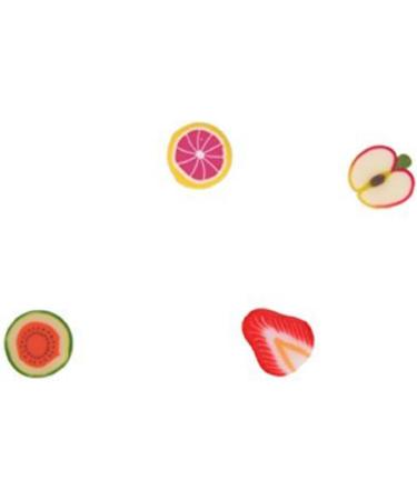 Mini 3D Fruit Slices Nail Art Decoration - Cute Fresh Fruit Clay Rods for Multi Usage - 12 Patterns - Buy Online on SooperMarket.com